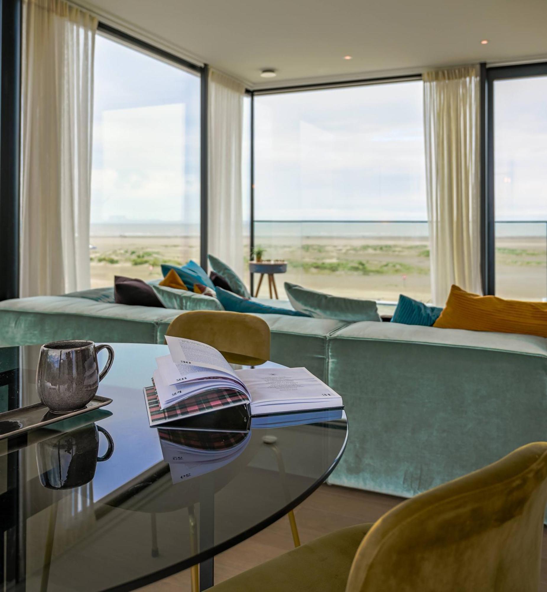 Penthouse La Naturale Zeezicht Brugge Eksteriør bilde