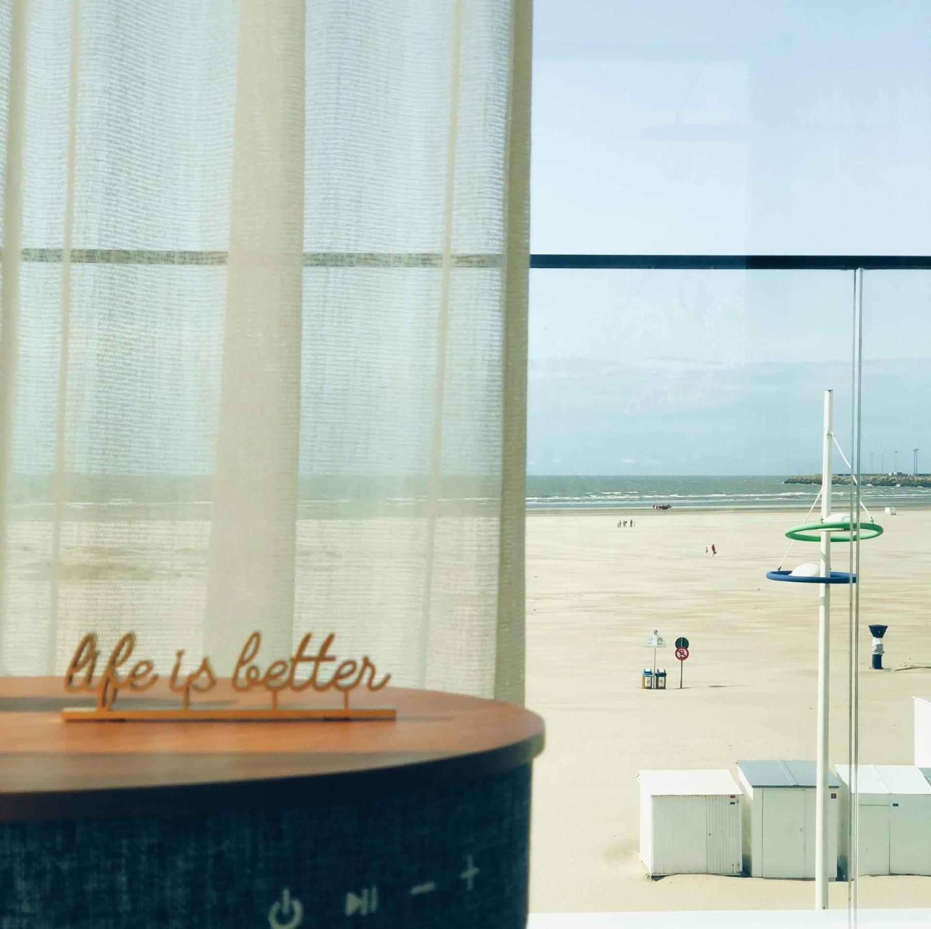 Penthouse La Naturale Zeezicht Brugge Eksteriør bilde